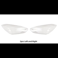 Ford Escort Front Headlight Housing Lens Cover - fitting detail - Becquet Voiture