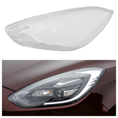 Coque Phare Avant Ford Escort Couvercle Lentille - vue de dessus - Becquet Voiture