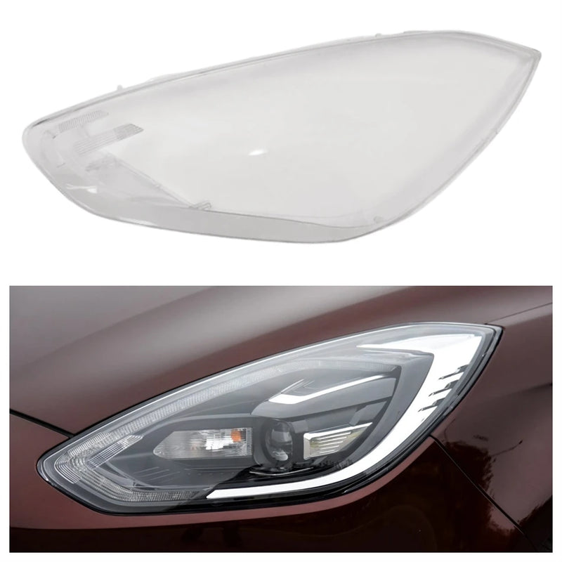 Ford Escort Front Headlight Housing Lens Cover - top view - Becquet Voiture