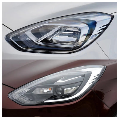 Coque Phare Avant Ford Escort Couvercle Lentille - vue de profil - Becquet Voiture