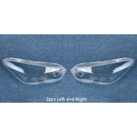 Coque Phare Avant Ford Kuga Couvercle Lentille - vue de dessus - Becquet Voiture