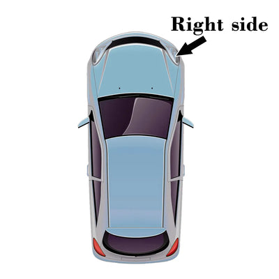 Coque Phare VW Multivan T5 Transporter 2012-2015 Couvercle - vue de dessus - Becquet Voiture