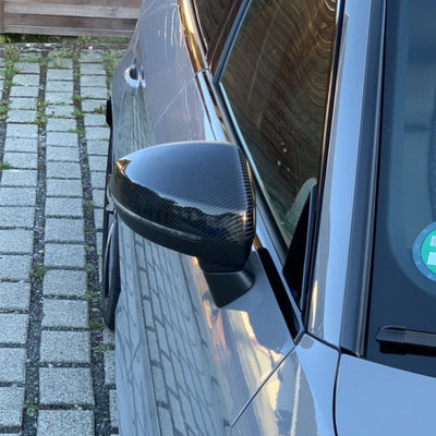 Coque rétroviseur Audi A3 8V carbone - vue de profil - Becquet Voiture