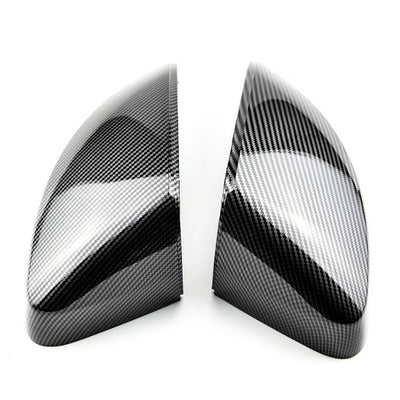 Coque Rétroviseur Audi A3/S3/RS3 8V Noir Alu Carbone - vue arrière - Becquet Voiture