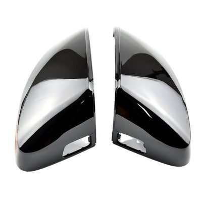 Coque Rétroviseur Audi A3/S3/RS3 8V Noir Alu Carbone - vue de trois-quarts - Becquet Voiture
