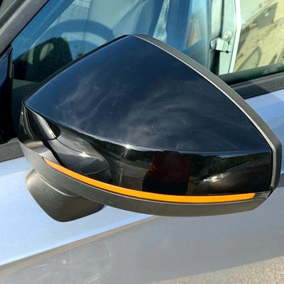 Coque Rétroviseur Audi A3/S3/RS3 8V Noir Alu Carbone - vue rapprochée - Becquet Voiture