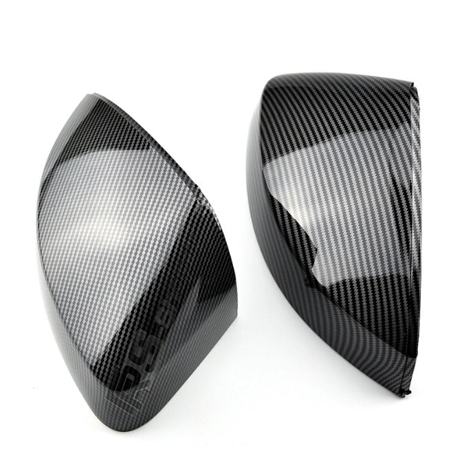 Coque Rétroviseur Audi A3/S3/RS3 8Y Noir Carbone - installé sur véhicule - Becquet Voiture