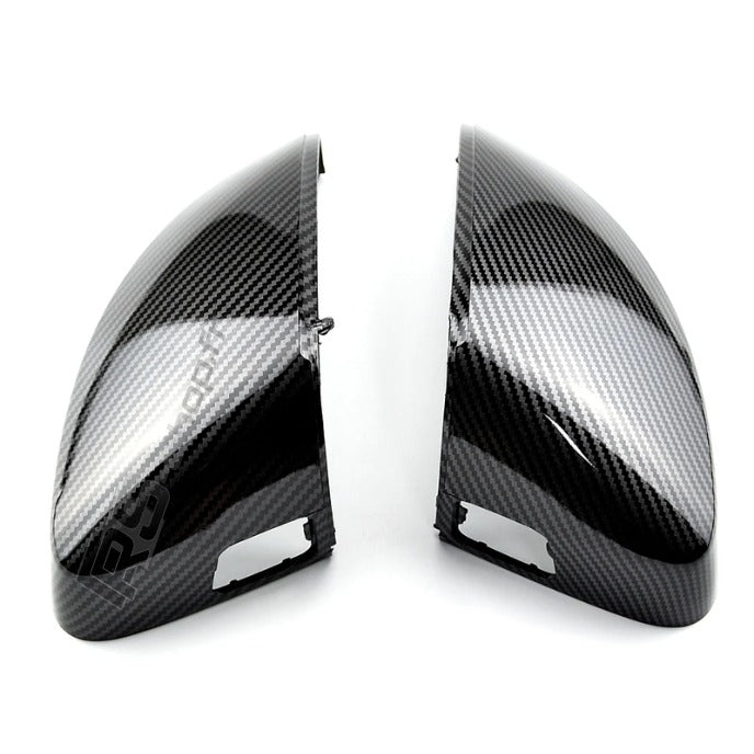 Coque Rétroviseur Audi A3/S3/RS3 8Y Noir Carbone - packshot studio - Becquet Voiture
