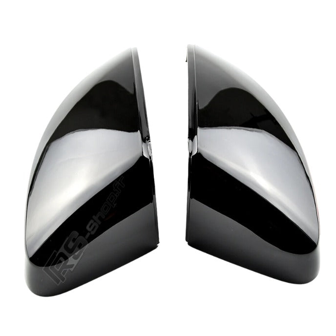 Coque Rétroviseur Audi A3/S3/RS3 8Y Noir Carbone - vue de face - Becquet Voiture