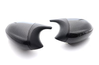 Coque rétroviseur BMW Série 1 E87 (2004-2006) fibre de carbone - vue arrière - Becquet Voiture