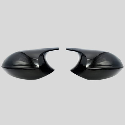 Coque rétroviseur BMW Série 1 E87 (2004-2006) noir brillant - vue arrière - Becquet Voiture