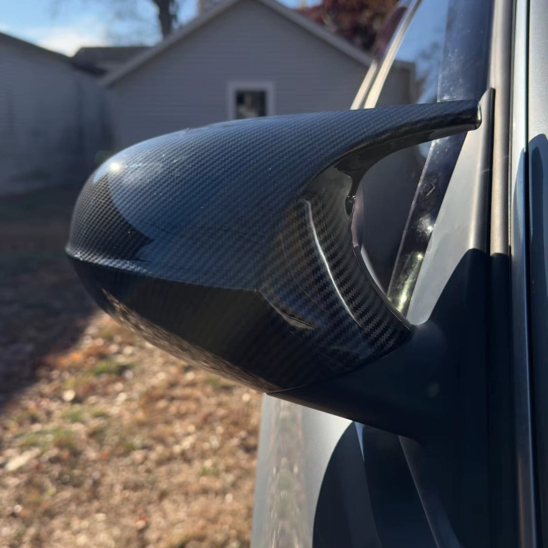 Coque rétroviseur BMW Série 3 E90 E91 E92 E93 (2008-2013) - vue de face - Becquet Voiture