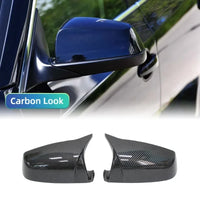 Coque Rétroviseur BMW Série 5 6 7 F10 F11 Aspect Carbone - détail du montage - Becquet Voiture