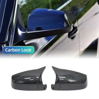 Coque Rétroviseur BMW Série 5 6 7 F10 F11 Aspect Carbone - détail du montage - Becquet Voiture
