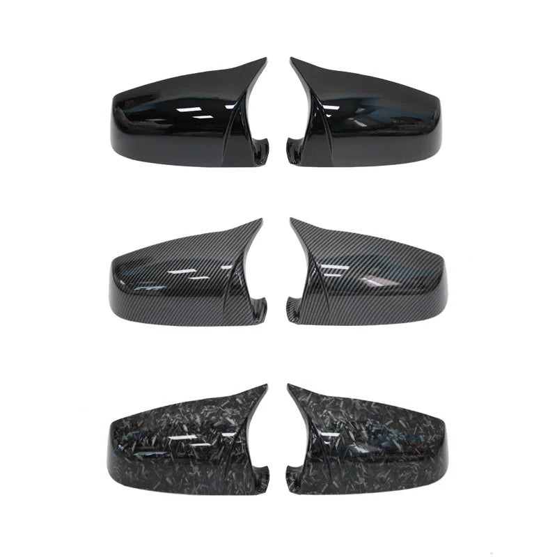 Coque Rétroviseur BMW Série 5 6 7 F10 F11 Aspect Carbone - vue arrière - Becquet Voiture