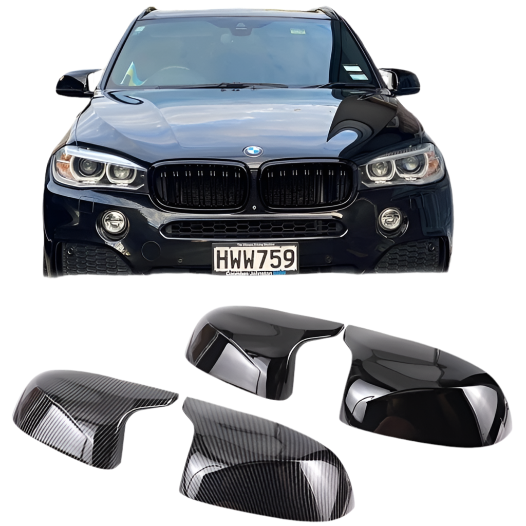 Coque rétroviseur BMW X5 F15 (2014-2018) - vue de face - Becquet Voiture