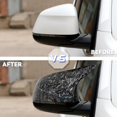 Coque Rétroviseur BMW X5 X6 X3 X4 2014-2018 Style M - vue de profil - Becquet Voiture