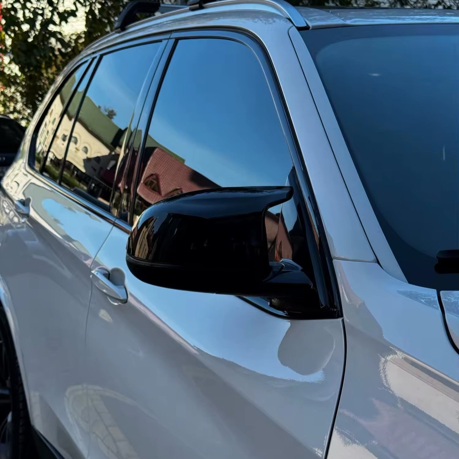 Coque rétroviseur BMW X6 F16 (2014-2018) - vue de face - Becquet Voiture
