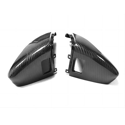 Coque Rétroviseur Carbone Audi A3 S3 RS3 8Y - vue de trois-quarts - Becquet Voiture