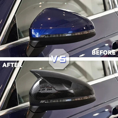 Coque Rétroviseur Carbone Audi A4 B9 A5 S5 RS5 - vue de profil - Becquet Voiture