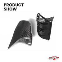 Coque Rétroviseur Carbone BMW F40 F44 G29 M Style - vue de trois-quarts - Becquet Voiture
