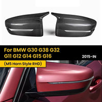 Coque Rétroviseur Carbone BMW G30 G11 G12 G14 - détail du montage - Becquet Voiture