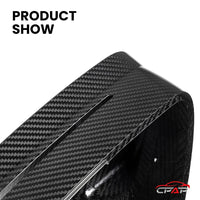 Coque Rétroviseur Carbone BMW G60 G70 i5 M5 Style - installé sur véhicule - Becquet Voiture