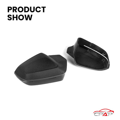 Coque Rétroviseur Carbone BMW G60 G70 i5 M5 Style - vue arrière - Becquet Voiture