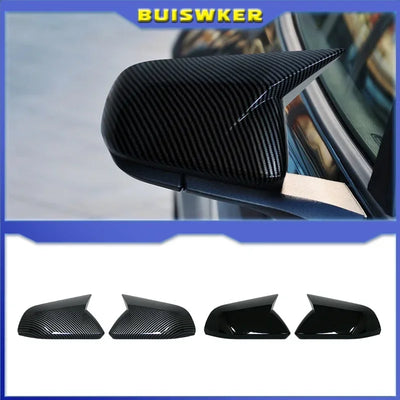 Coque Rétroviseur Carbone Ford Mustang 2015-2020 - vue de face - Becquet Voiture