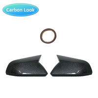 Coque Rétroviseur Carbone Ford Mustang 2015-2020 - vue de trois-quarts - Becquet Voiture
