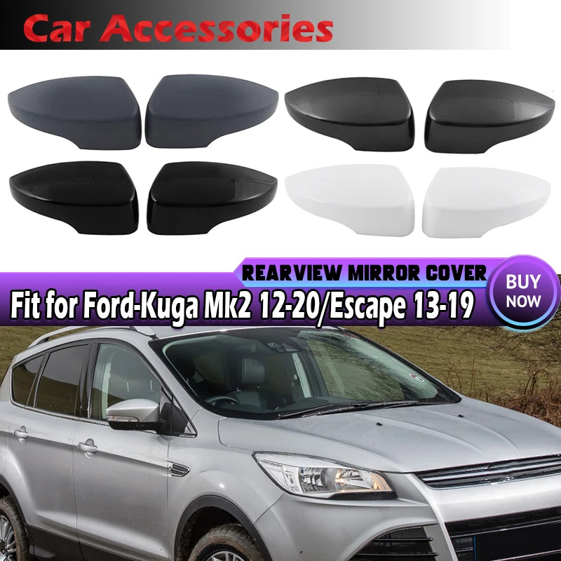 Coque Rétroviseur Ford Kuga Mk2 2013-2019 - vue de face - Becquet Voiture