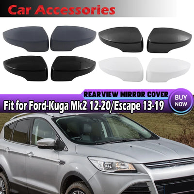 Coque Rétroviseur Ford Kuga Mk2 2013-2019 - vue de face - Becquet Voiture