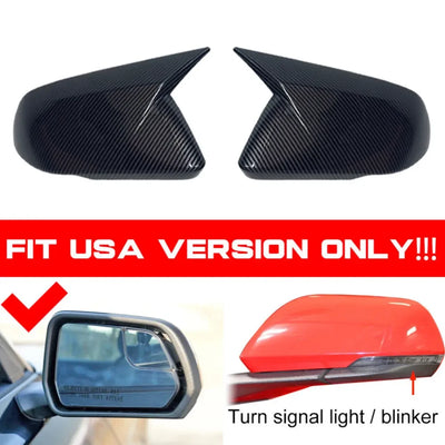 Coque Rétroviseur Ford Mustang 2015-2020 - vue de dessus - Becquet Voiture