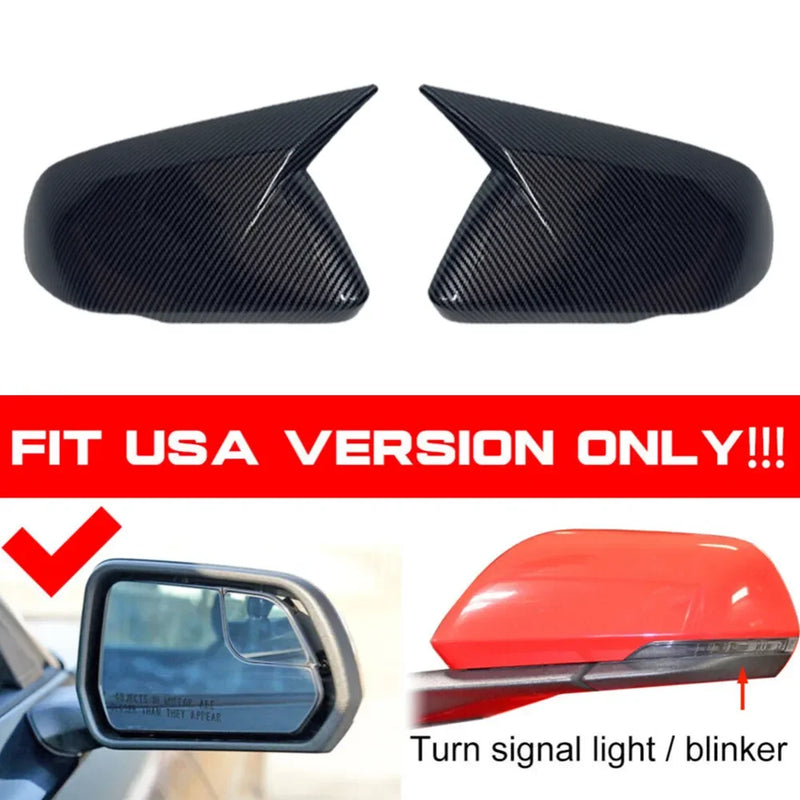 Coque Rétroviseur Ford Mustang 2015-2020 - vue de dessus - Becquet Voiture