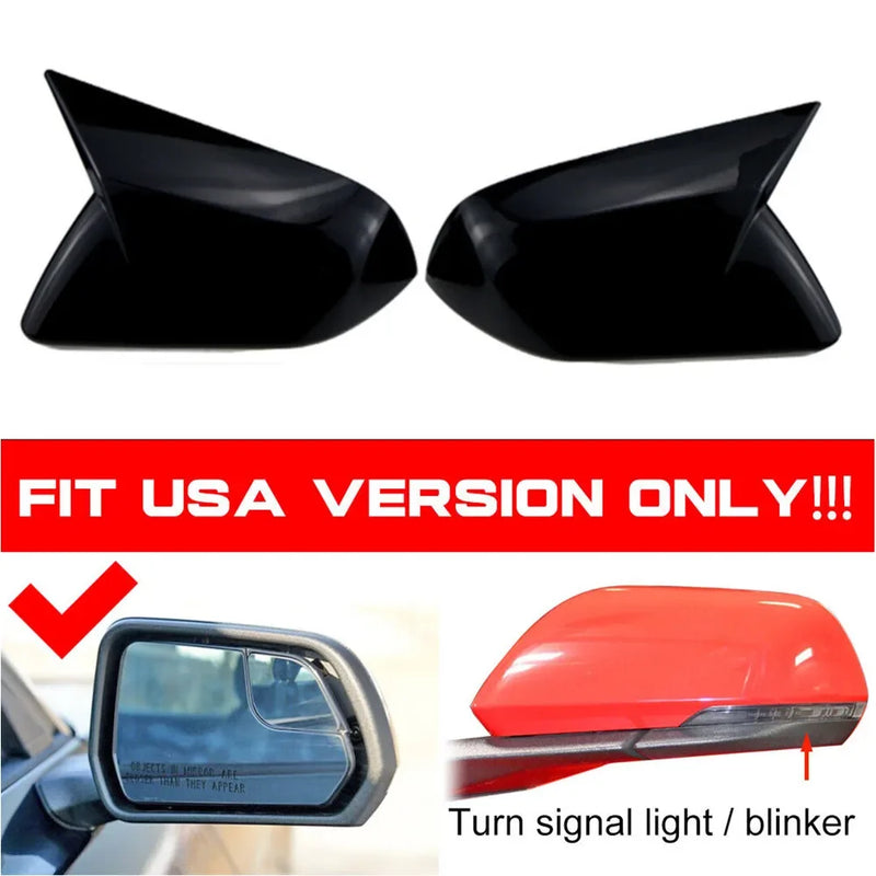 Coque Rétroviseur Ford Mustang 2015-2020 - vue rapprochée - Becquet Voiture