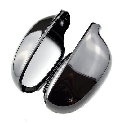 Coque rétroviseur Golf 5 (2003-2008) noir brillant - vue de trois-quarts - Becquet Voiture