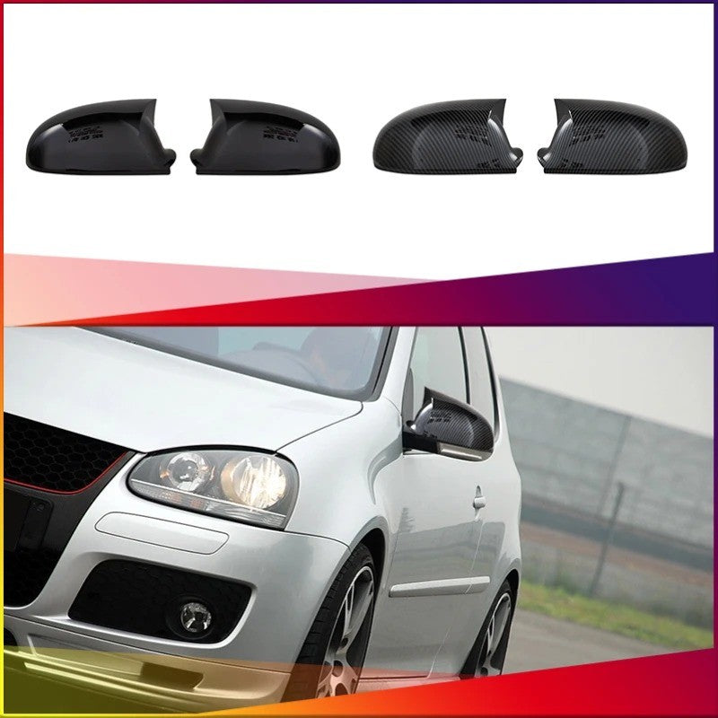 Coque rétroviseur Golf 5 personnalisée Volkswagen - vue arrière - Becquet Voiture