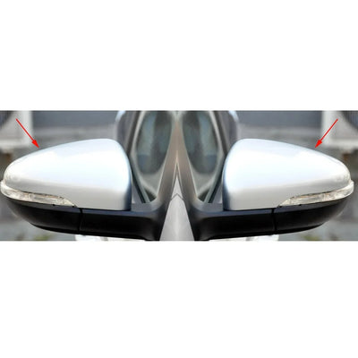 Coque rétroviseur Golf 6 d’origine Volkswagen - détail du montage - Becquet Voiture