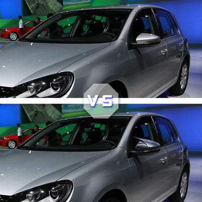 Coque rétroviseur Golf 6 personnalisée Volkswagen - packshot studio - Becquet Voiture