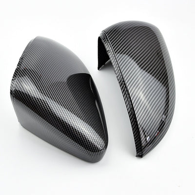 Coque Rétroviseur Golf 7 Noir Brillant ou Carbone - vue de profil - Becquet Voiture