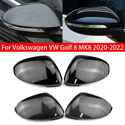 Coque rétroviseur Golf 8 d’origine Volkswagen - vue de face - Becquet Voiture