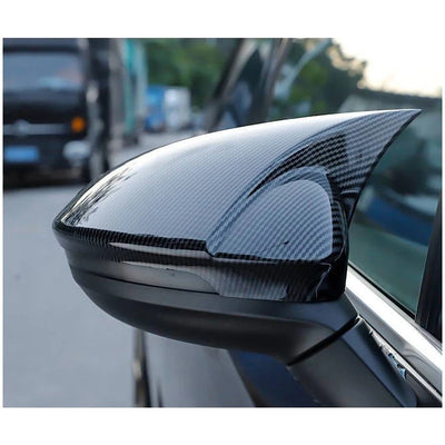 Coque rétroviseur Golf 8 personnalisée Volkswagen - vue arrière - Becquet Voiture
