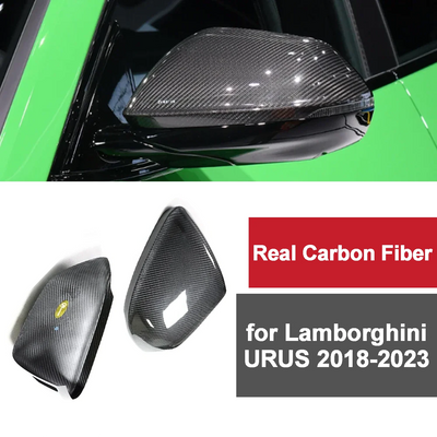 Coque Rétroviseur Lamborghini URUS Fibre de Carbone - vue de face - Becquet Voiture