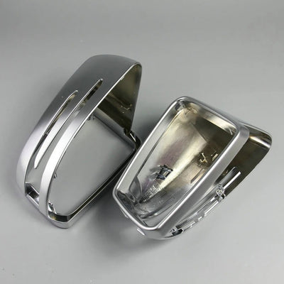 Coque rétroviseur Mercedes Benz argent - installé sur véhicule - Becquet Voiture