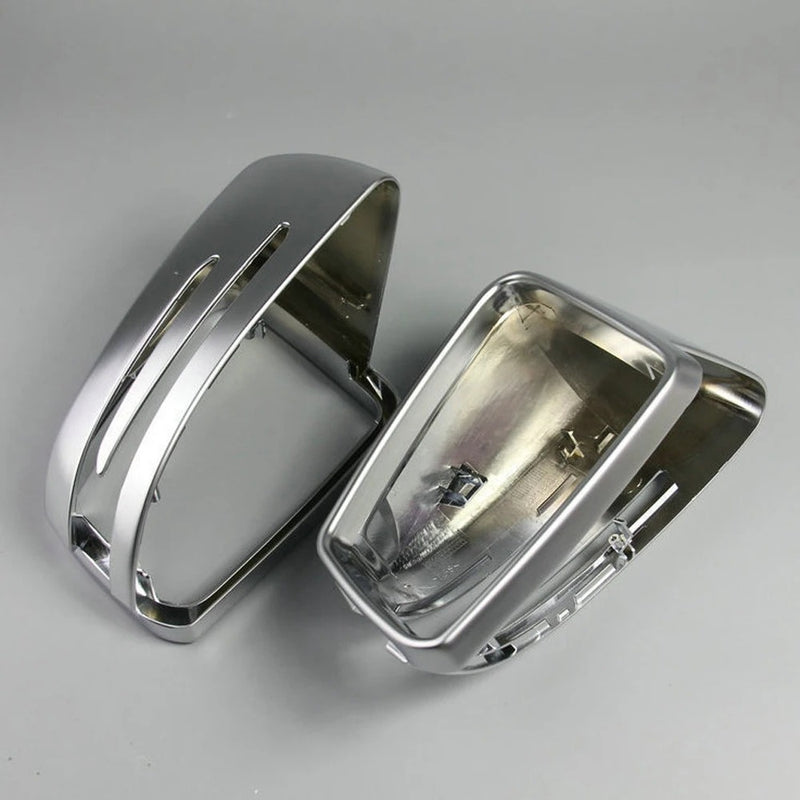 Coque rétroviseur Mercedes Benz argent - installé sur véhicule - Becquet Voiture