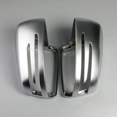 Coque rétroviseur Mercedes Benz argent - vue arrière - Becquet Voiture
