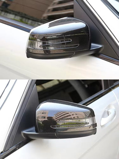 Coque rétroviseur Mercedes Classe C W204 - vue arrière - Becquet Voiture