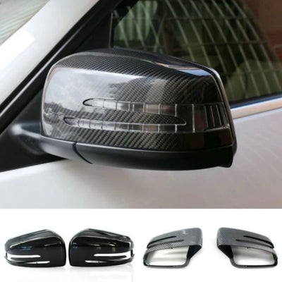 Coque rétroviseur Mercedes Classe C W204 - vue de face - Becquet Voiture