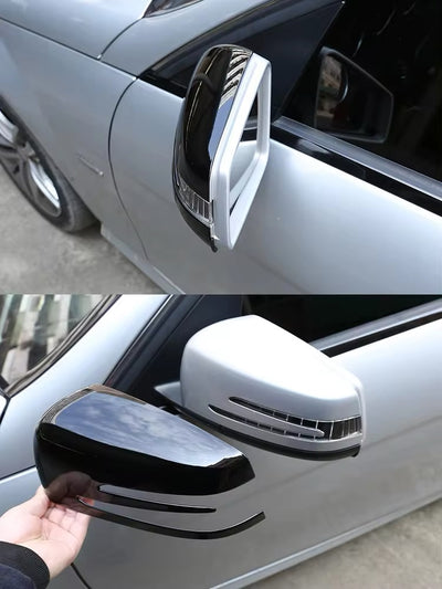 Coque rétroviseur Mercedes Classe C W204 - vue de profil - Becquet Voiture