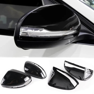 Coque rétroviseur Mercedes Classe C W205 - vue de face - Becquet Voiture